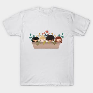 Flowers Don't Compete, They Just Bloom T-Shirt